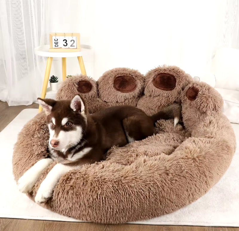 Fluffy Dog Bed for Large Pets