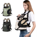 Front-Facing Pet Carrier Backpack for Dogs and Cats