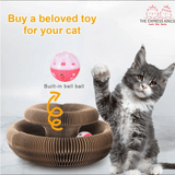 Interactive Foldable Cat Toy with Rolling Balls – Ultimate Entertainment for Cats