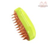 3-in-1 Pet Hairbrush with Grooming, Massage, and Cleaning Functions